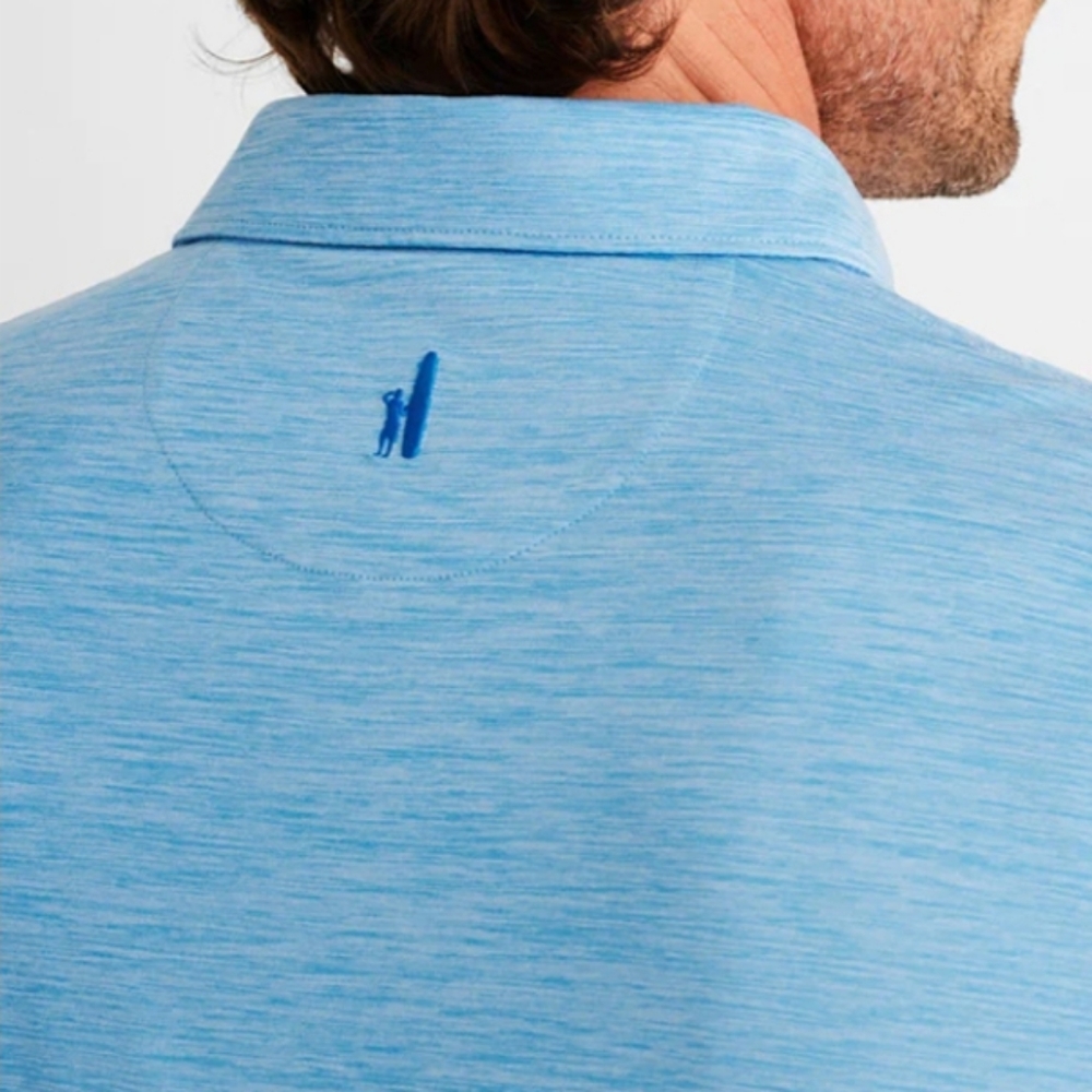 Johnnie-O Huron Prep-Formance Lightweight 3 Button Polo / Liberty - Picture 3 of 14